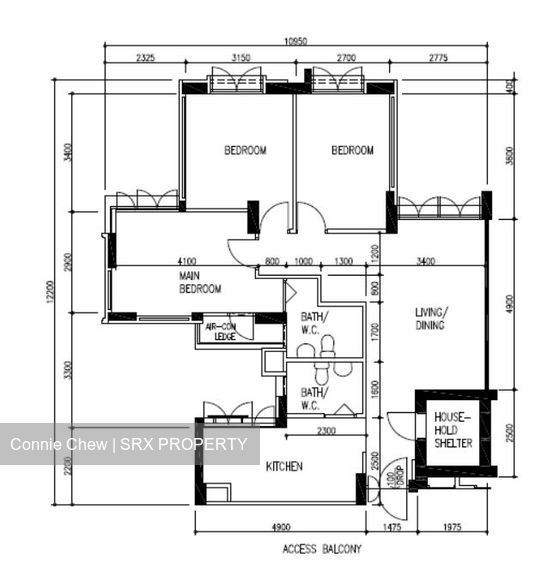 Blk 482 Admiralty Link (Sembawang), HDB 4 Rooms #205102061